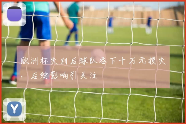 欧洲杯失利后球队吞下十万元损失，后续影响引关注