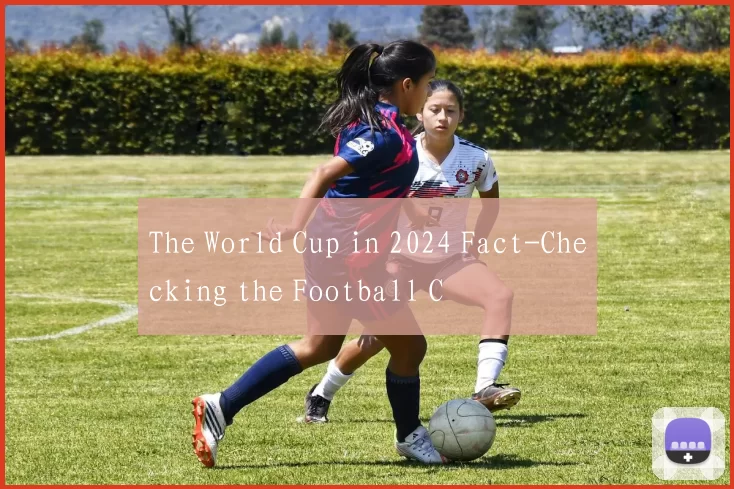 The World Cup in 2024 Fact-Checking the Football C